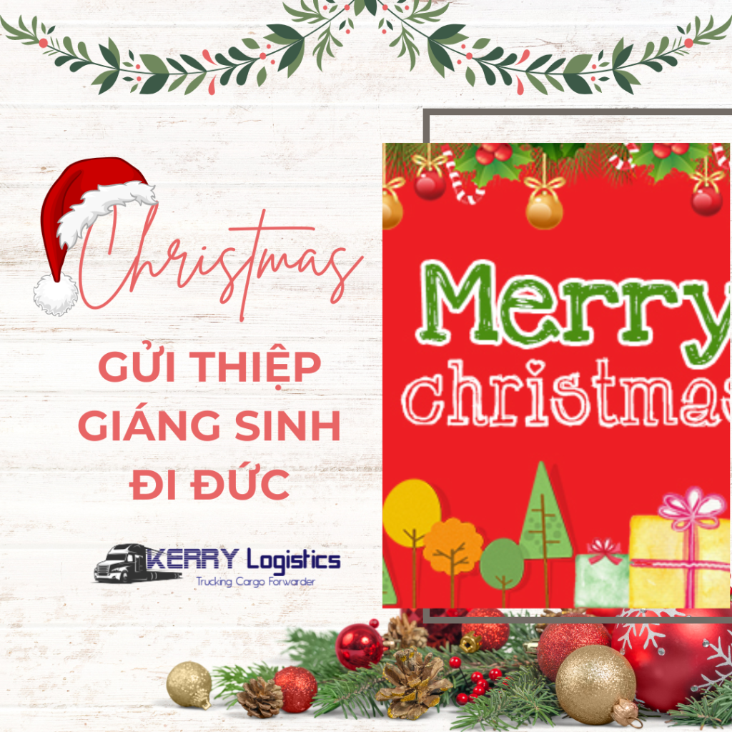 Gửi thiệp chúc mừng Noel đi Đức giá cả cạnh tranh số 1 Việt Nam