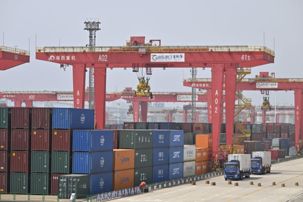 Kinh tế biển Trung Quốc thúc đẩy logistics cảng biển thông minh