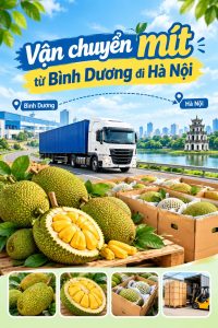 Vận chuyển mít từ Bình Dương đi Hà Nội: Cách hạn chế dập và nứt quả