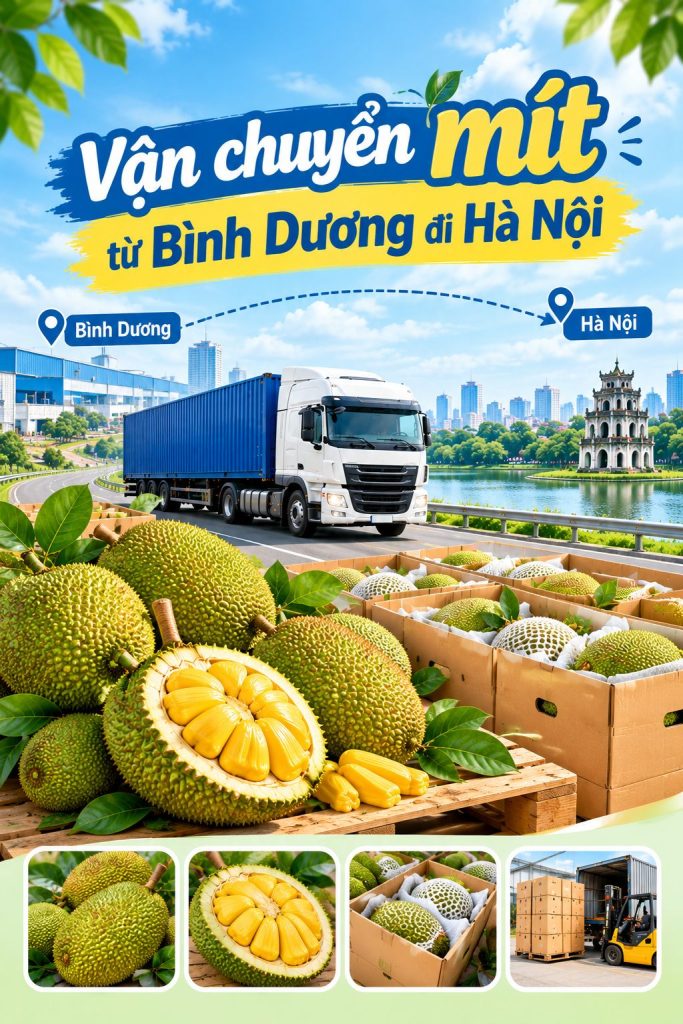 Vận chuyển mít từ Bình Dương đi Hà Nội: Cách hạn chế dập và nứt quả